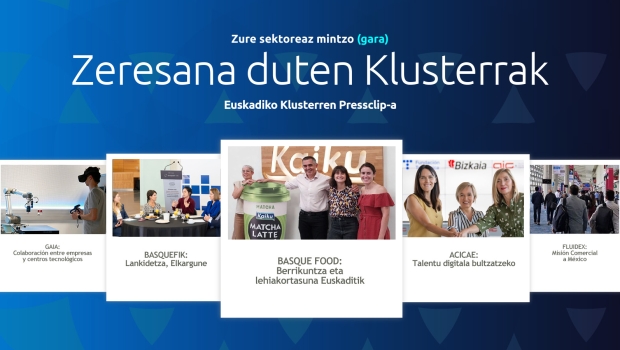 Zure  sektoreaz  mintzo  gara:  Euskadiko  Klusterren  Pressclip-a